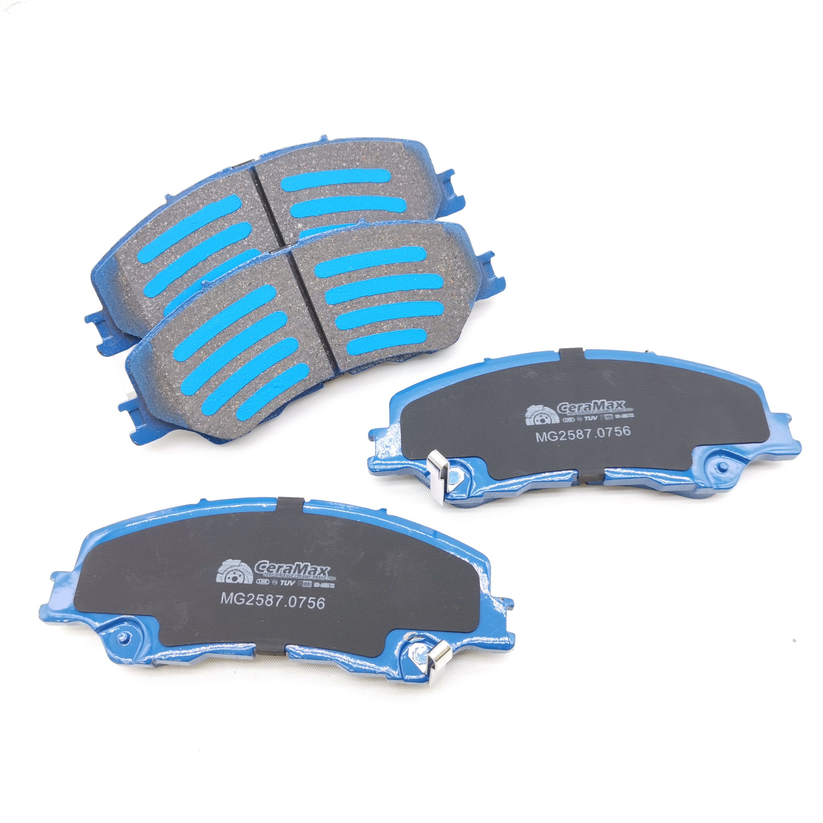 OEM Brake Systems Manufacturer Auto Car Parts Spare Ceramic Semi-metal Low-metal Front Rear Brake Pads